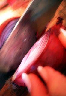 cuttingonion